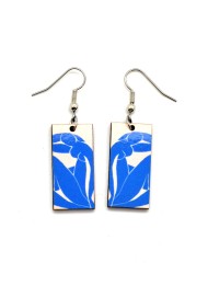 Blue Nude Earrings